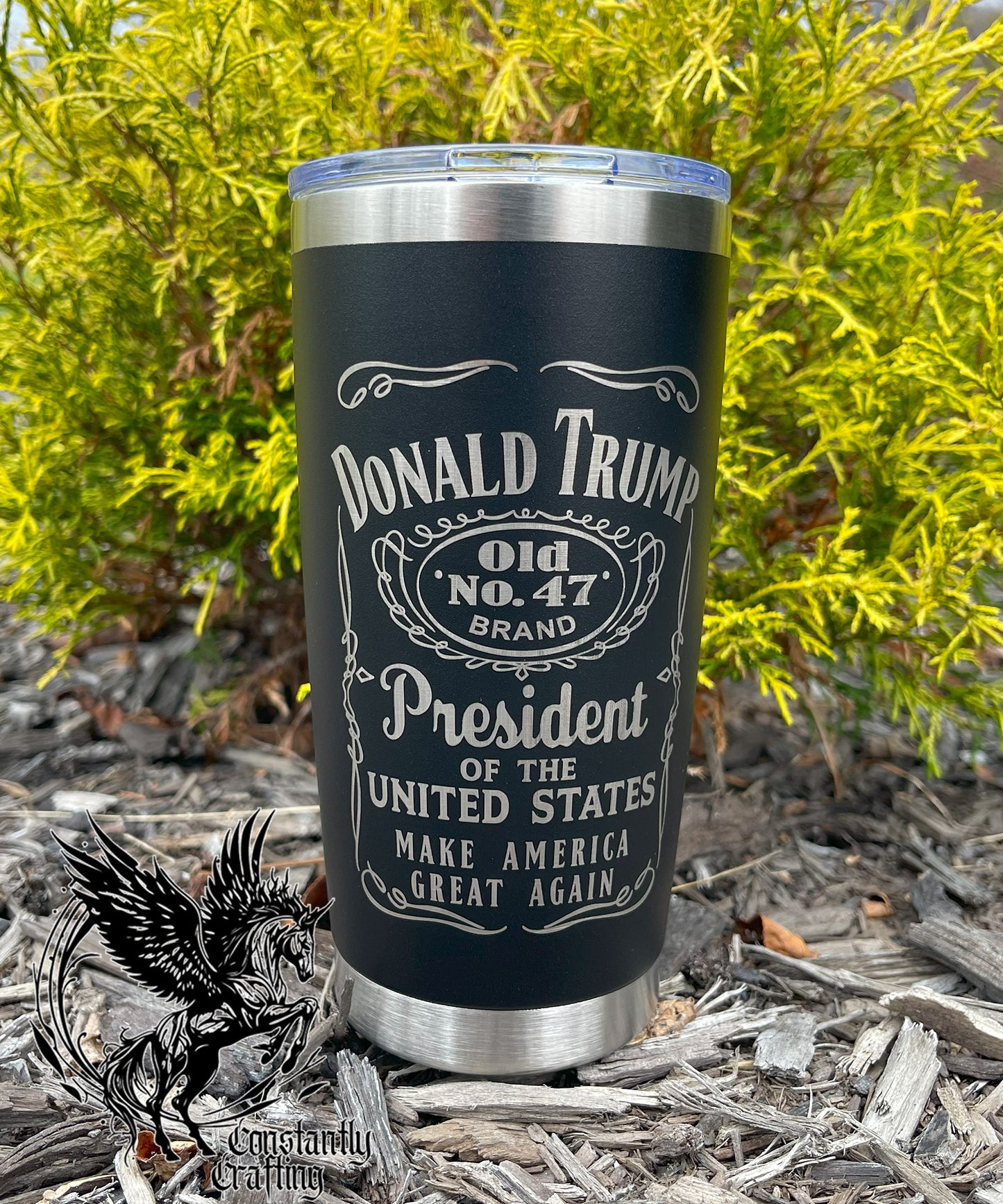Donald Trump President 47 - 20oz Stainless Steel Tumbler