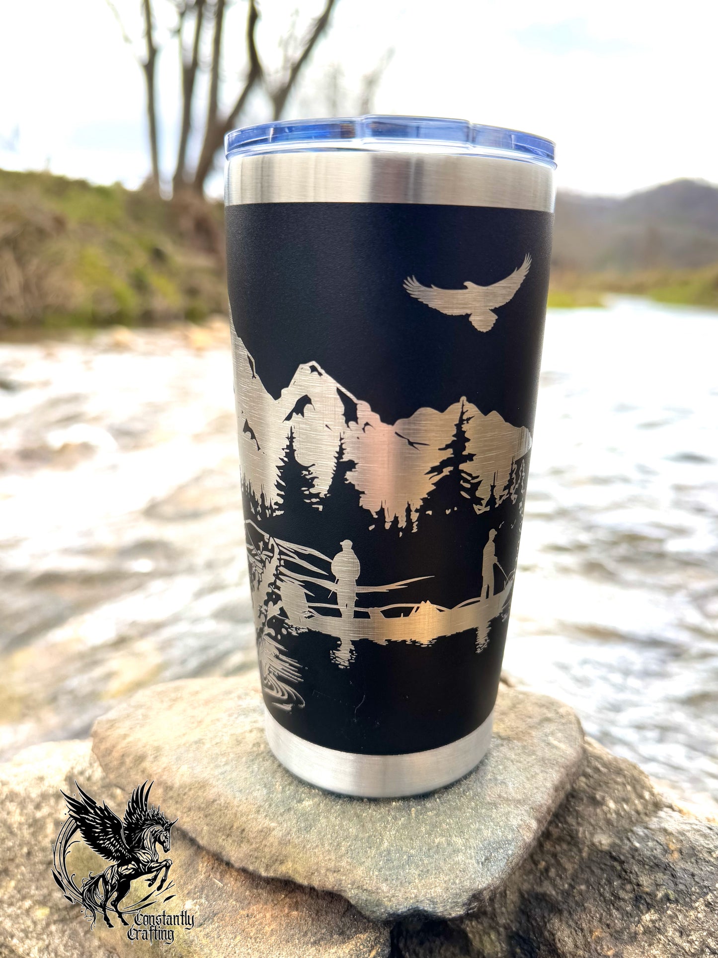 Gone Fishing - 20 oz Tumbler