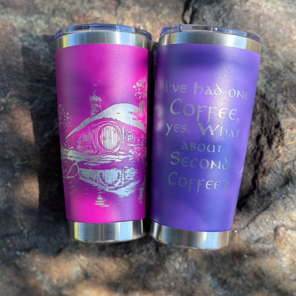 Halfling House - Second Coffee (Tea, Dr Pepper, Breakfast, etc) 20oz Tumbler