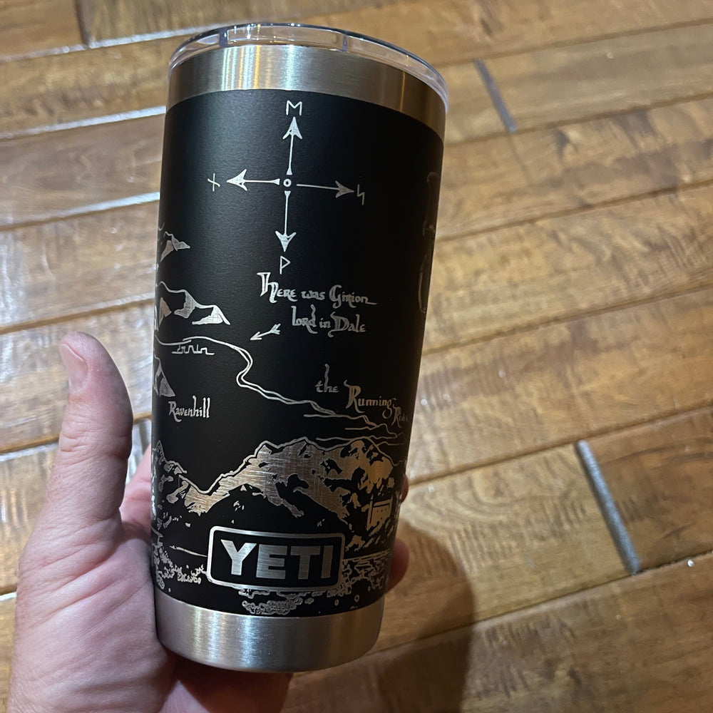 Yeti - Burning of Lake Town 20oz Tumbler