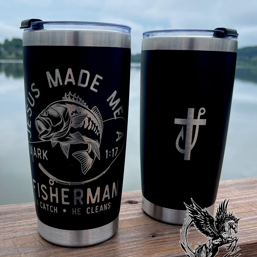 Jesus Made Me a Fisherman 20oz Tumbler