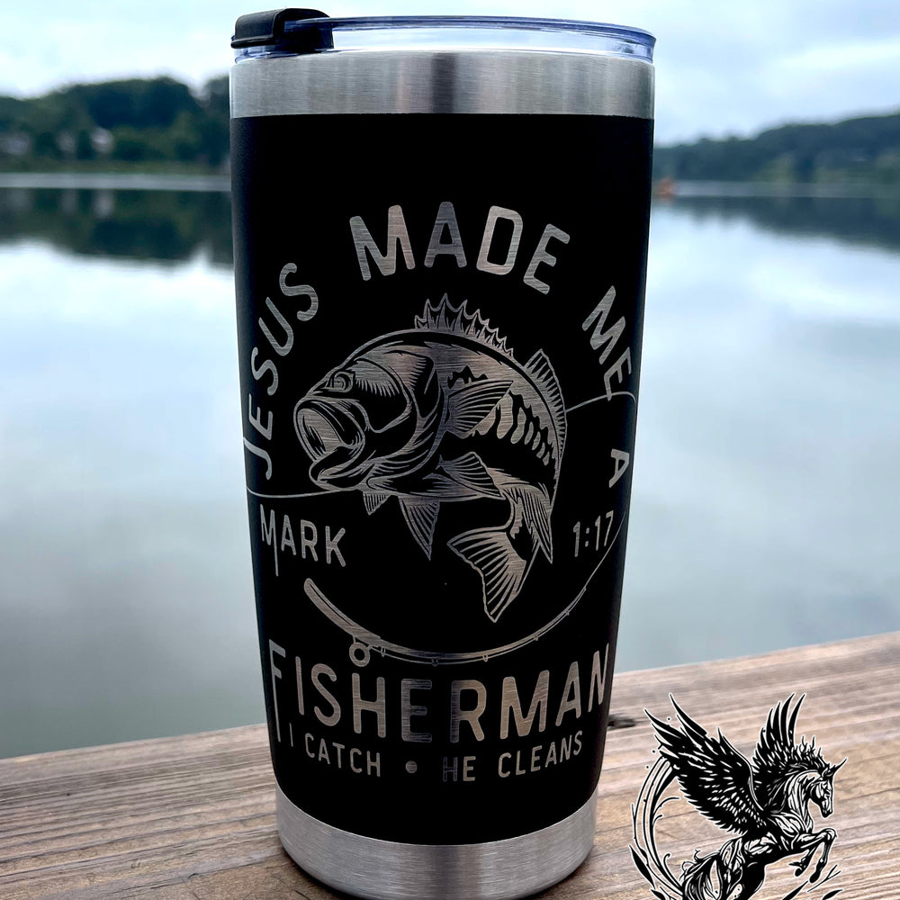 Jesus Made Me a Fisherman 20oz Tumbler
