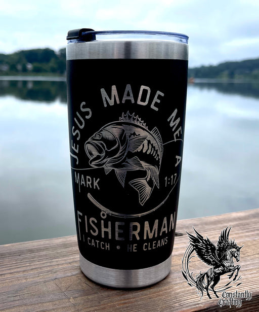 Jesus Made Me a Fisherman 20oz Tumbler