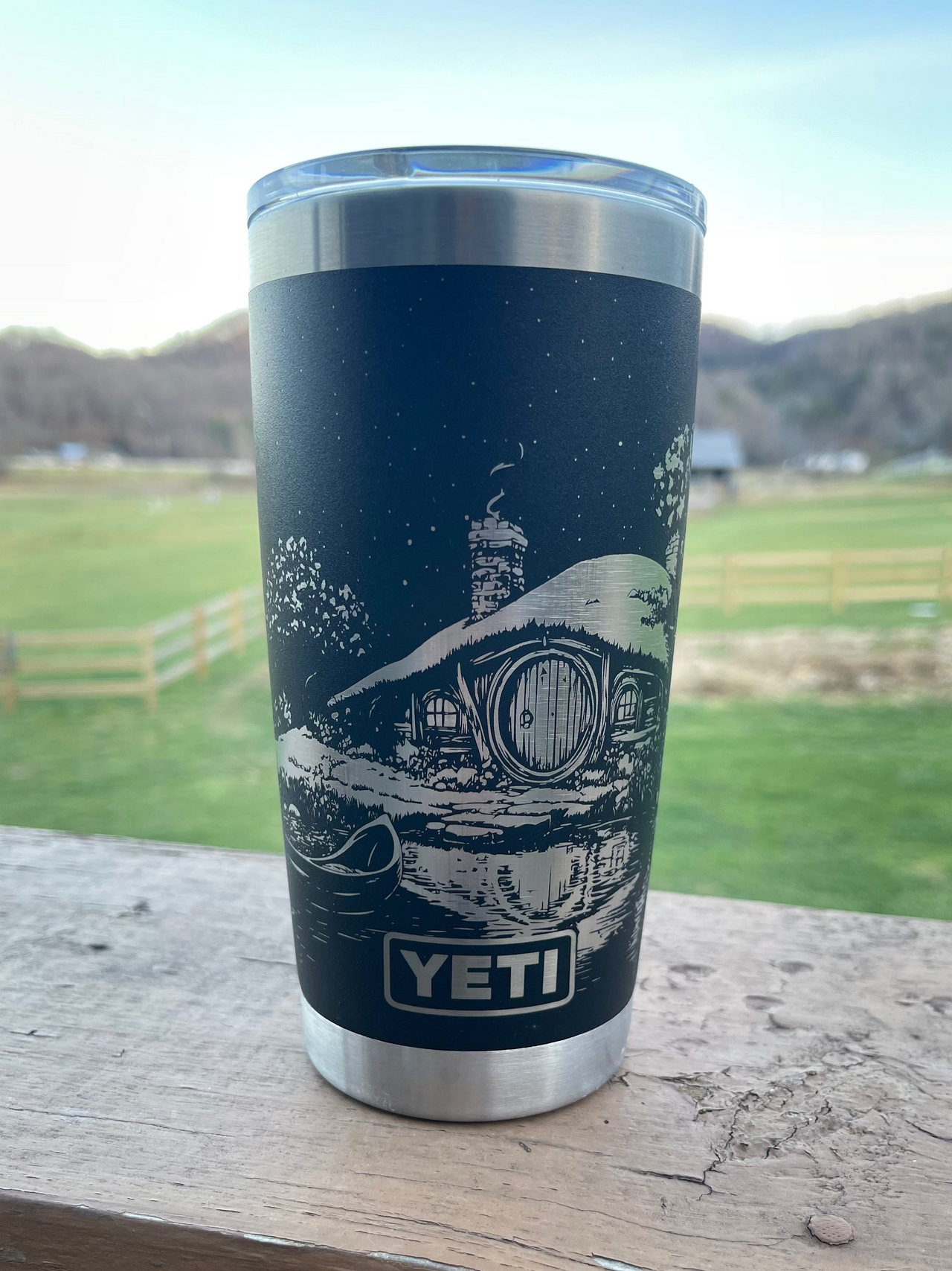 Halfling House - Second Coffee YETI (Tea, Dr Pepper, Breakfast, etc) 20oz Tumbler