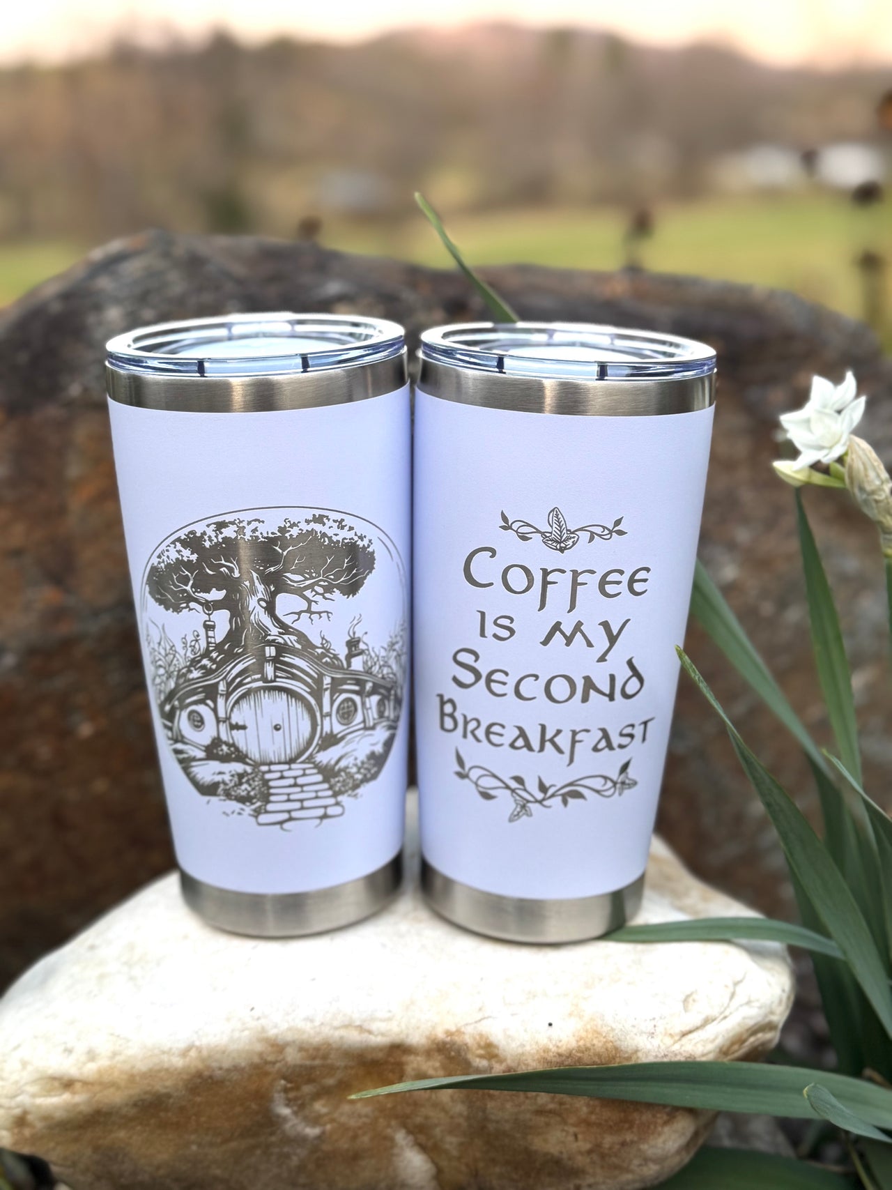 Coffee is my Second Breakfast Tumbler