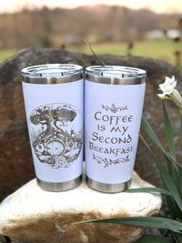 Coffee is my Second Breakfast Tumbler