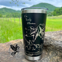 Yeti - Burning of Lake Town 20oz Tumbler