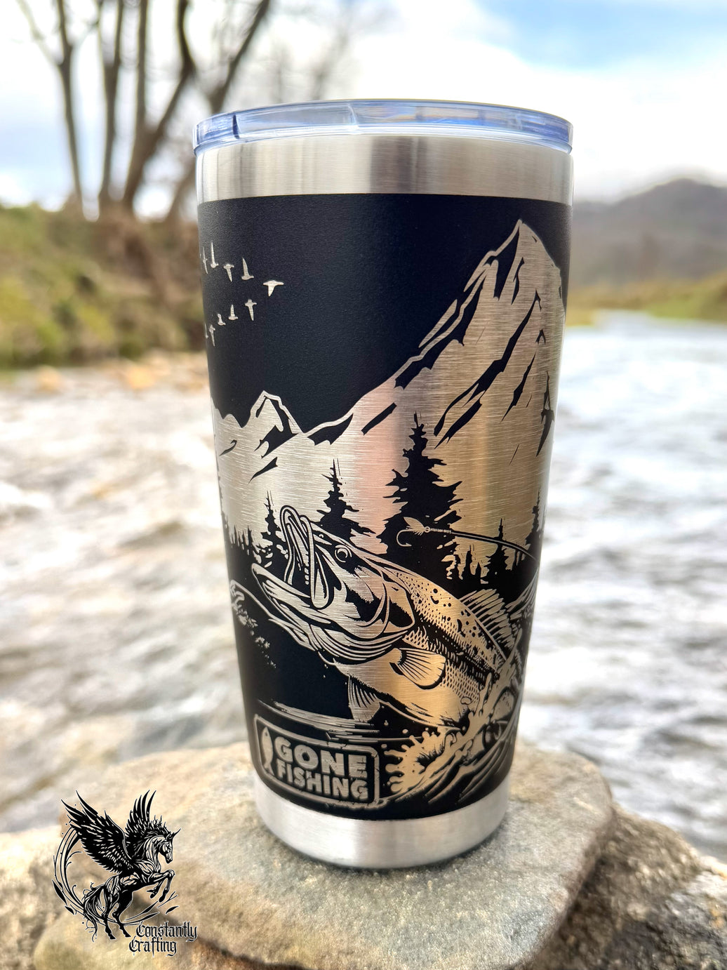 Gone Fishing - 20oz Tumbler