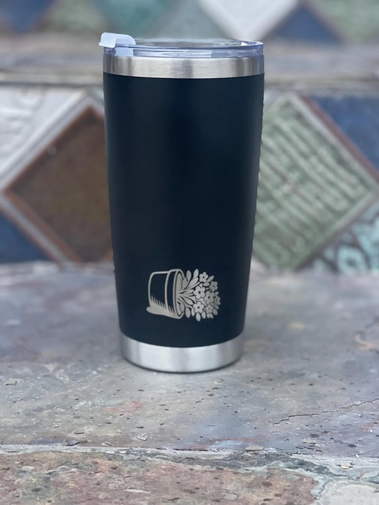 K-Pop Style Derpy Tiger Tumbler – Funny Anime Cat Cup, Stainless Steel Engraved Drinkware