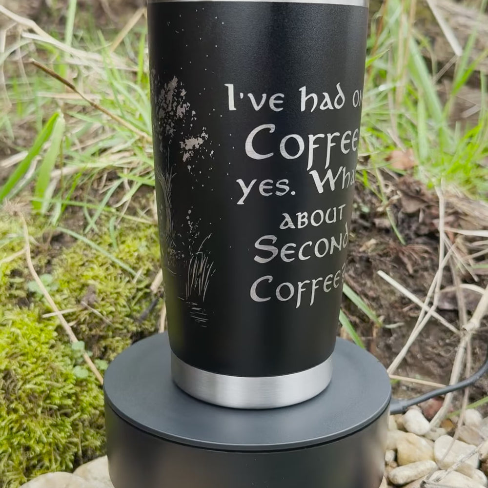 Halfling House - Second Coffee (Tea, Dr Pepper, Breakfast, etc) 20oz Tumbler
