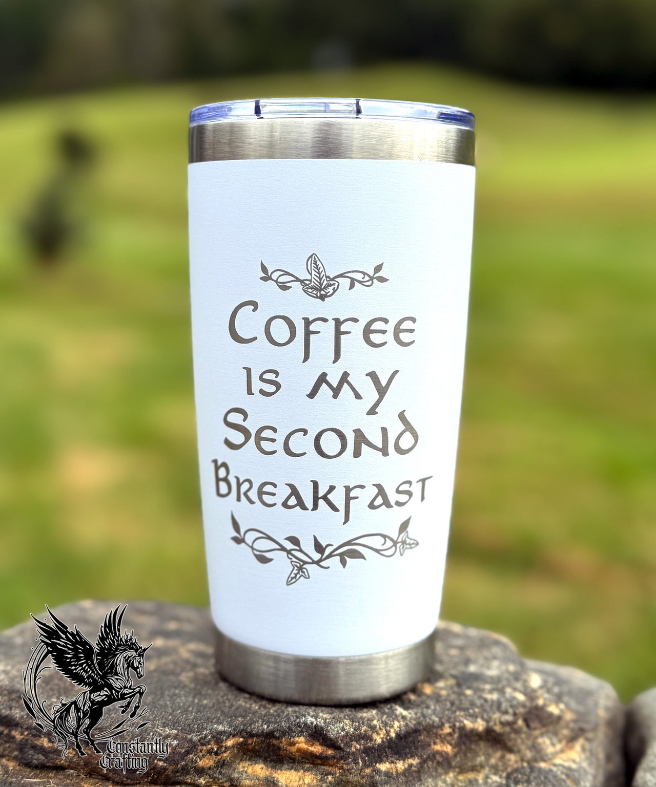 Coffee is my Second Breakfast Tumbler