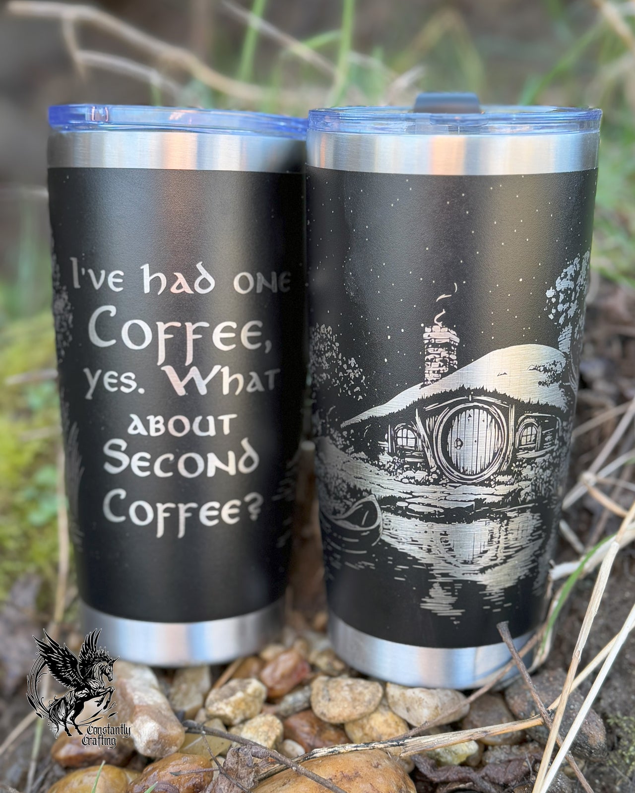 Halfling House - Second Coffee (Tea, Dr Pepper, Breakfast, etc) 20oz Tumbler